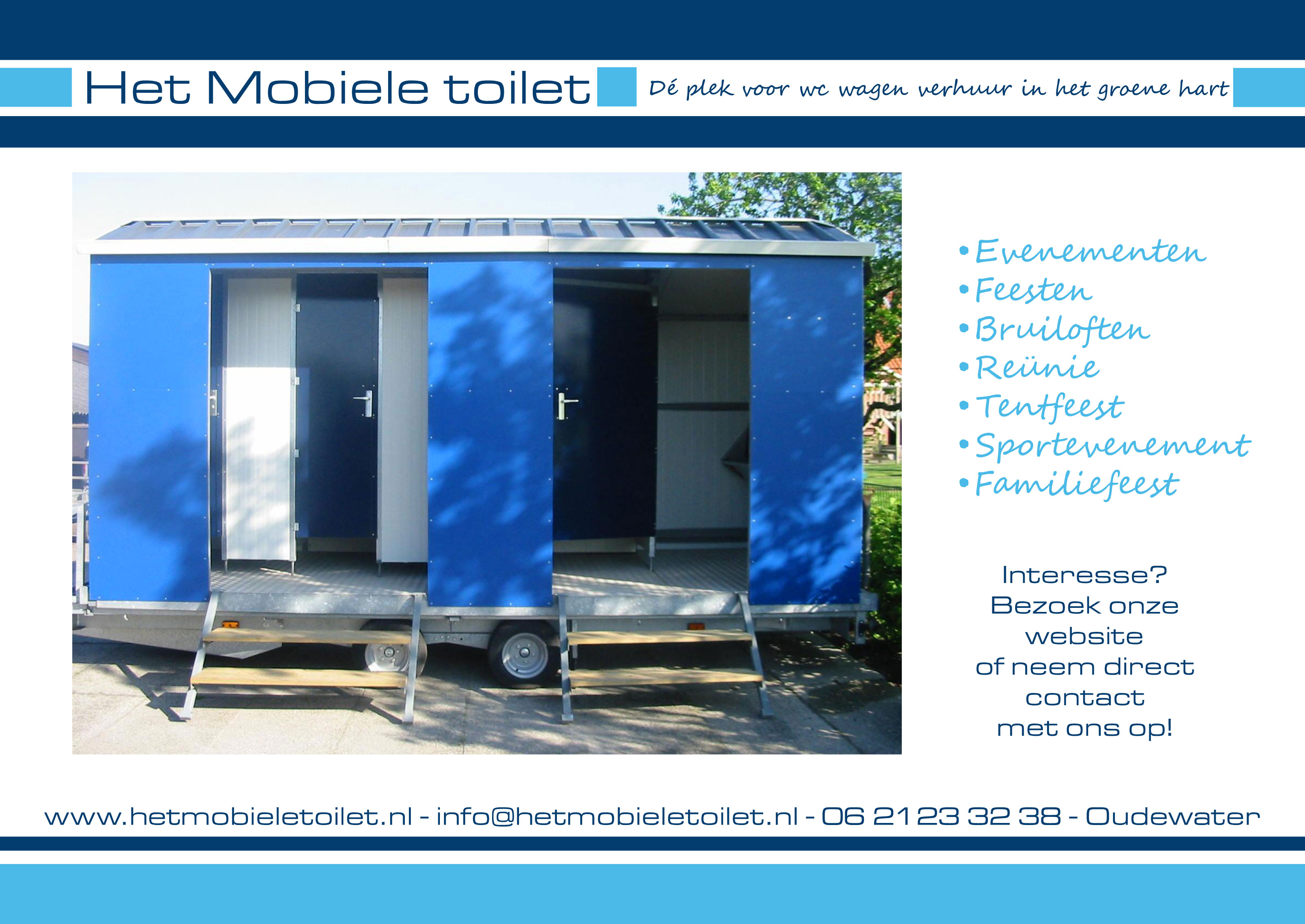 advertentie Het Mobiele Toilet