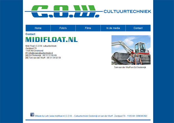 www.midifloat.nl - offline - wegens verkoop machine