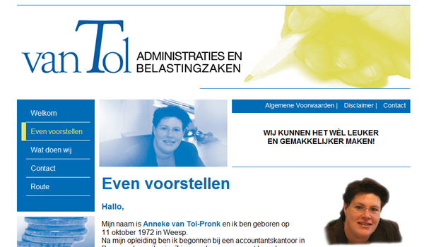 www.vantoladministraties.nl